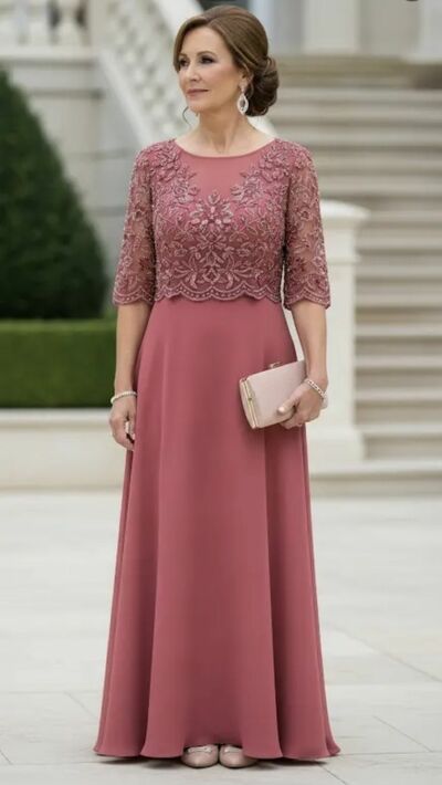 Plus Sheath Cormal Mother Of Bride/Groom Dresses Evening Formal Gown