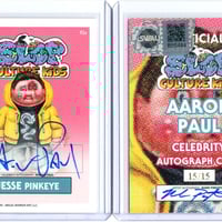 Slop Culture Kids AARON PAUL - CELEBRITY AUTO Card - Thumbnail 1