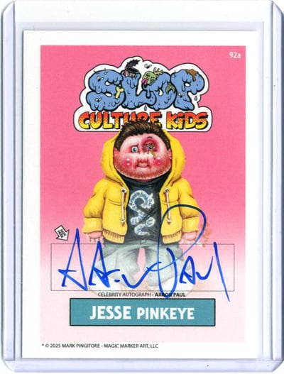 Slop Culture Kids AARON PAUL - CELEBRITY AUTO Card