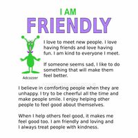 I Am Friendly Positive Mug - Thumbnail 3