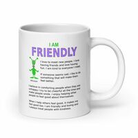 I Am Friendly Positive Mug - Thumbnail 2