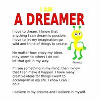 I Am A Dreamer Mug - Thumbnail 1