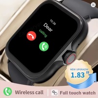 Sports Smartwatch Bluetooth Call Fitness Tracker for Android & iPhone – Touch Dial, Music Control, Sports Watches (Grey, Silver, Pink, Black) - Thumbnail 1