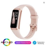 LIGE 1.1" AMOLED Smartwatch for Women & Men – Fitness Tracker, Heart Rate, Waterproof Sports Smart Bracelet (Pink, Black, Grey, Claret, Purple) - Thumbnail 9