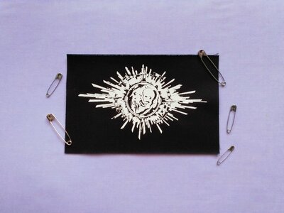 Human Fetus Sci Fi Cyberpunk Sew-on Patches