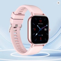 Smartwatch Sports Watch Bluetooth Call Fitness Tracker – Touch Dial, Music Control, Waterproof for Android & iPhone (Black, Silver, Pink, Golden) - Thumbnail 8