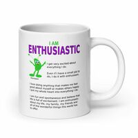 I Am Enthusiastic Mug - Thumbnail 4