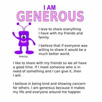 I Am Generous Mug - Thumbnail 2