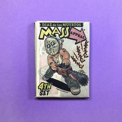Pre-order mass appeal (set 4) 1-pack trading cards by art of luis diaz
