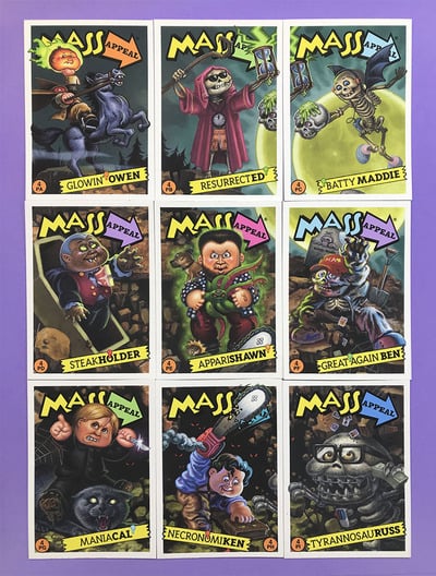 Mass Appeal (Set 4) 1-Pack Trading Cards Promo Pack by Art of Luis Diaz