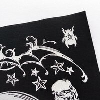 Sun & Moon Skulls Ouija Steampunk Horror Sew-on Back Patches - Thumbnail 4