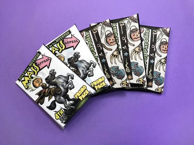 Mass Appeal (Set 4) 5-Pack Promo Trading Cards by Art of Luis Diaz