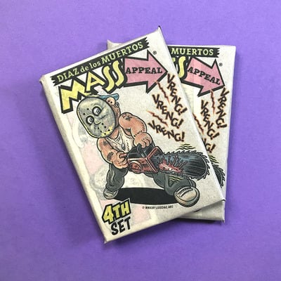 Pre-order mass appeal (set 4) 2-pack trading cards by art of luis diaz