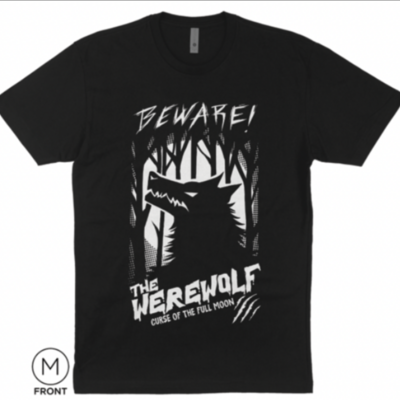 Beware! [glow in the dark] tee