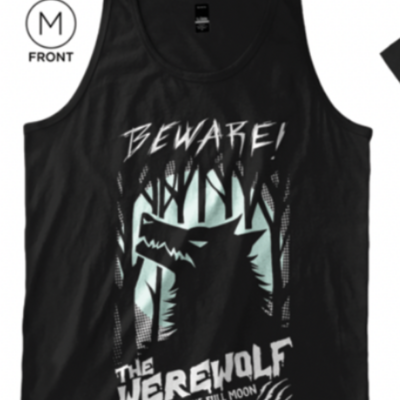 Beware! [glow in the dark] tank