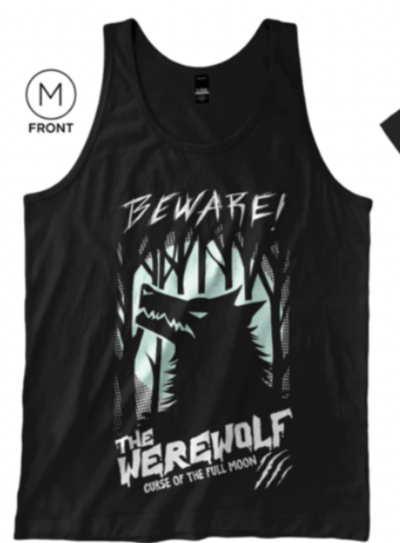 BEWARE! [Glow in the Dark] Tank