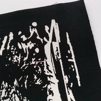 Tetsuo movie japanese cyber punk sew-on back patches