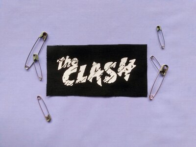 The Clash Punk Sew-on Patches