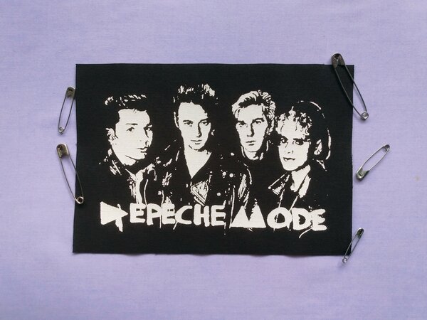 Depeche Mode Goth Post Punk Sew-on Patches