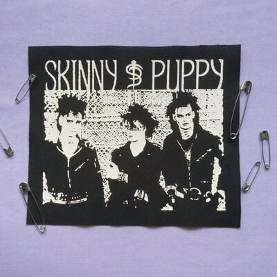 Skinny puppy goth post punk sew-on patches - Thumbnail 2