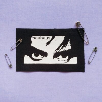 Bauhaus peter murphy eyes goth punk sew-on patches