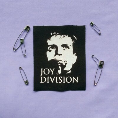 Joy division ian curtis goth punk sew-on patches