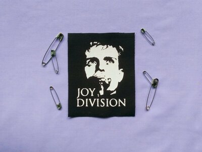 Joy Division Ian Curtis Goth Punk Sew-on Patches