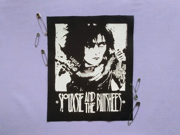 Siouxsie and the Banshees Goth Punk Sew-on Back Patches
