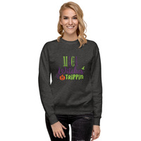 MAGA WITCHES BE TRIPPIN/ FUNNY POLITICAL SHIRT/ HALLOWEEN Unisex Premium Sweatshirt - Thumbnail 18