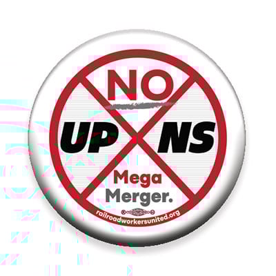 Button: "no up-ns mega-merger"