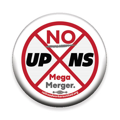 BUTTON: "NO UP-NS Mega-Merger"
