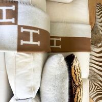 Luxury Cashmere Blanket – Soft, Warm & Lightweight Throw - Thumbnail 6