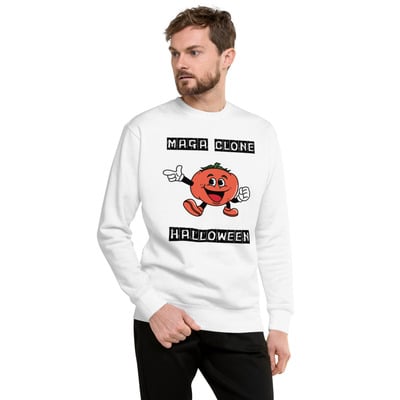 Maga clone halloween unisex premium sweatshirt