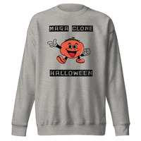MAGA CLONE HALLOWEEN Unisex Premium Sweatshirt - Thumbnail 10