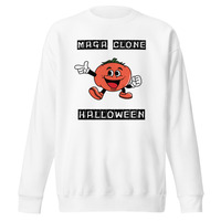 MAGA CLONE HALLOWEEN Unisex Premium Sweatshirt - Thumbnail 12