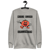 MAGA CLONE HALLOWEEN Unisex Premium Sweatshirt - Thumbnail 28