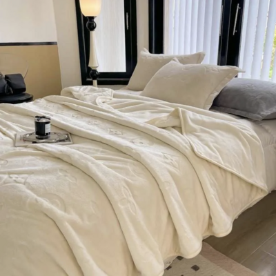 Cashmere Blanket Bedding Rug – Luxury Christmas Gift & Home Décor