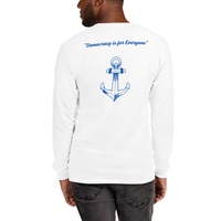 BLUE WAVE ENERGY Mens Long Sleeve Shirt - Thumbnail 5