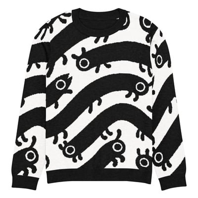 Inkling knitted crew neck sweater