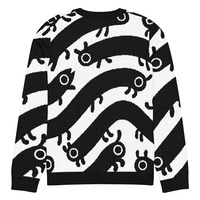 Inkling knitted crew neck sweater - Thumbnail 1