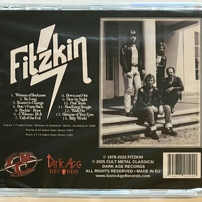 Fitzkin - the ultimate anthology (brand new limited edition import cd from cult metal classics with bonus tracks)