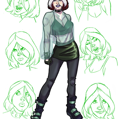 Rogue model sheet