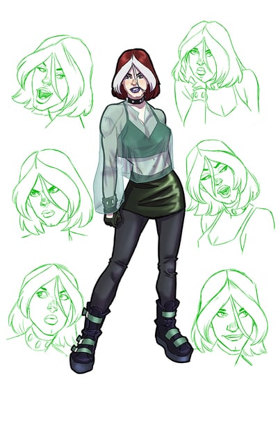 Rogue Model Sheet