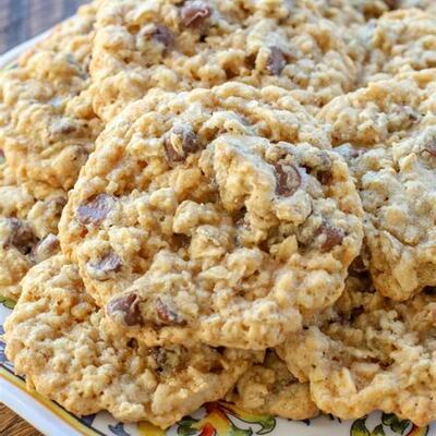  oatmeal chocolate chip cookies- 2 doz.