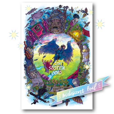 ✨ iridescent foil ✨ the castle