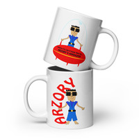 Little Flying Cars Coffee Mug - Thumbnail 5
