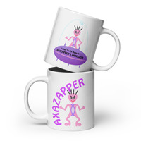Little Flying Space Car Mug - Thumbnail 4