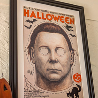 Halloween Boogeyman Mask Art Print - Thumbnail 5