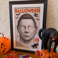 Halloween Boogeyman Mask Art Print - Thumbnail 4