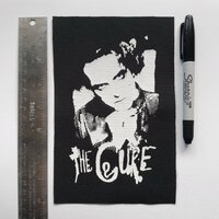 The Cure Robert Smith Goth Punk Sew-on Patches - Thumbnail 1
